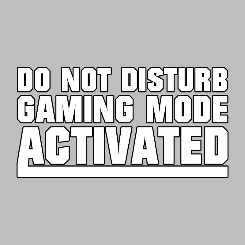 Ne pas déranger le mode de jeu activé