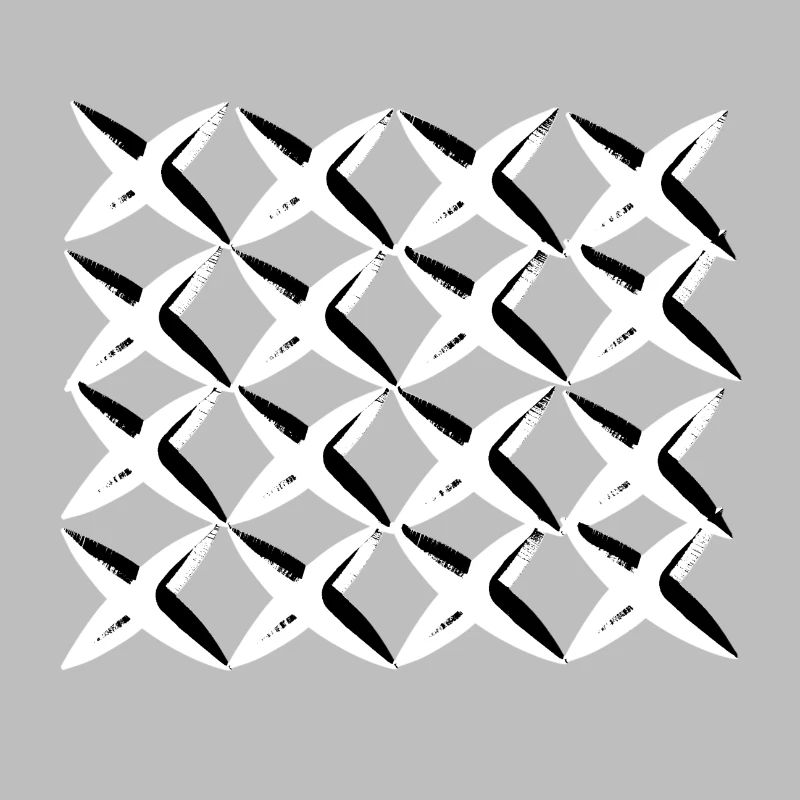 net cross pattern