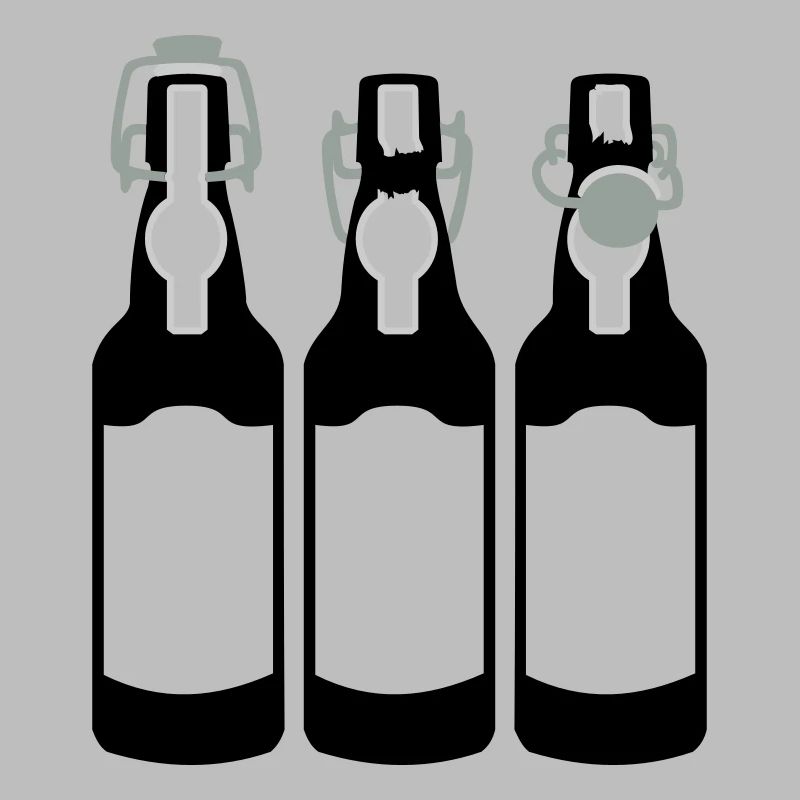 3 Bierflaschen / 3 beer bottles (c, 3c)