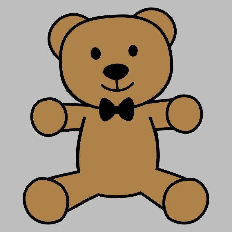Teddybär mit Fliege