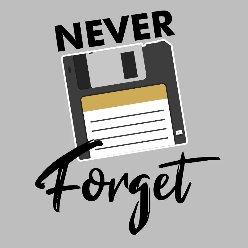 Nerd Nerds Diskette Spruch