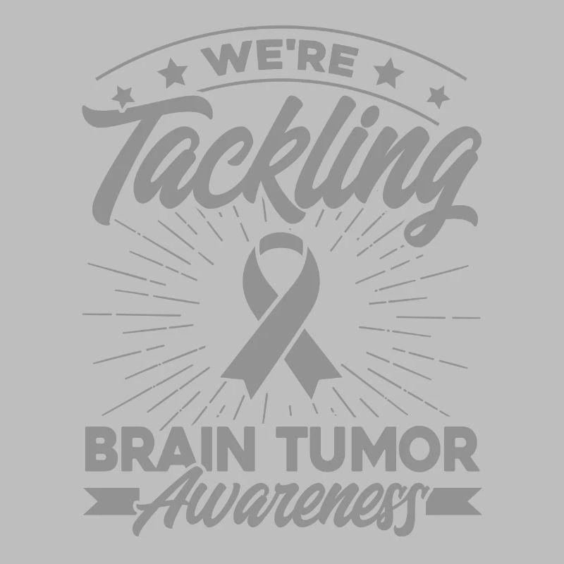 Gray Loop Brain Tumor Support Brain Tumor Ü
