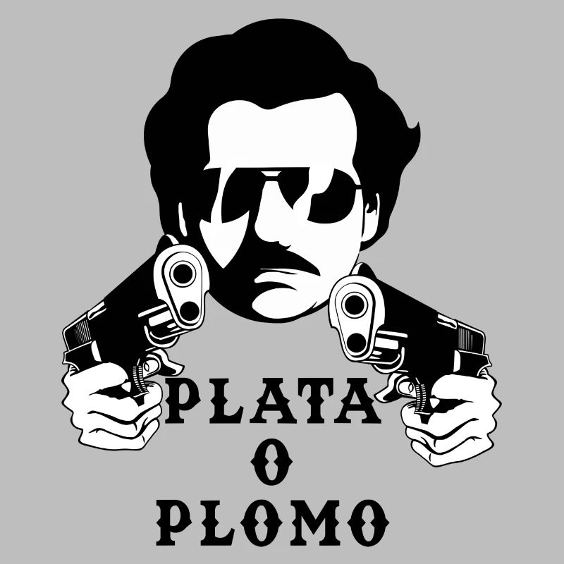 Pablo Escobar - Silber oder Blei-T-Shirt