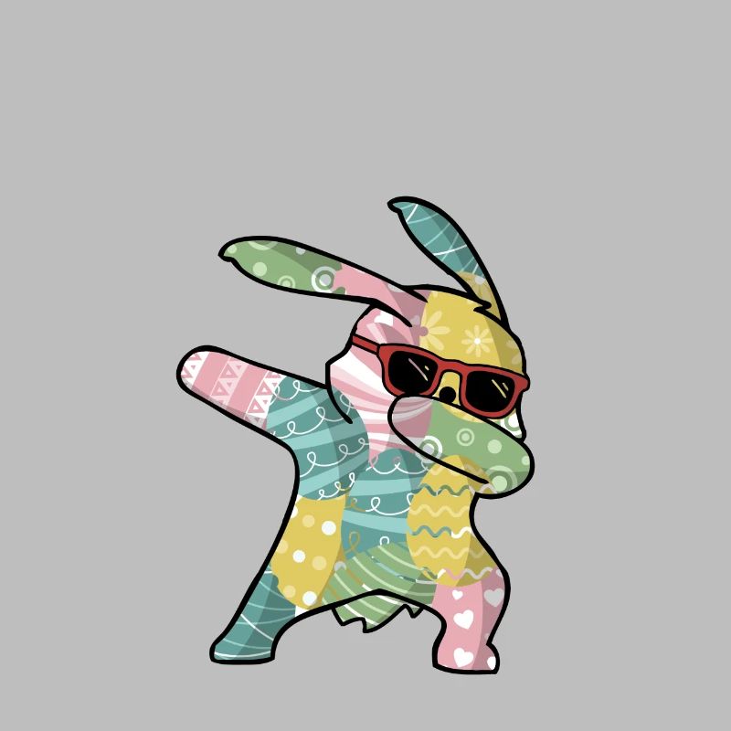 Dabbing Easter Bunny Easter Bunny Easter