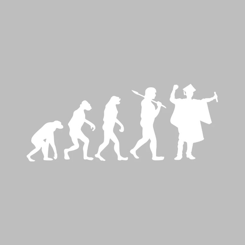 Graduierung - Evolution - Geschenk
