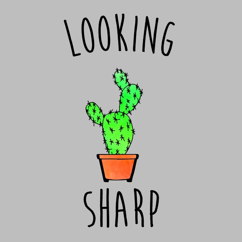 Looking Sharp Cactus Pun