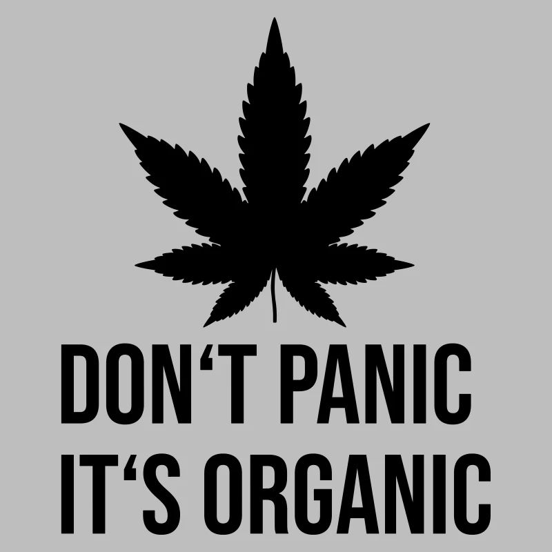 Do not panic it's organic hemp leaf