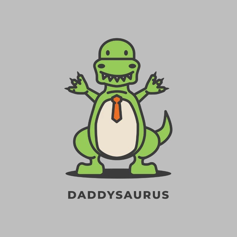Father & Son - Daddysaurus Rex - Gift