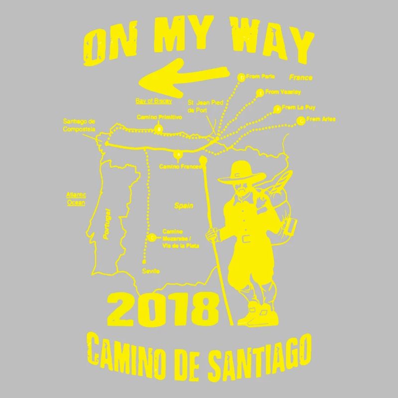 Chemin de Compostelle Chemin de Saint-Jacques 2018 Chemin du Chemin de Saint-Jacques-de-Compostelle