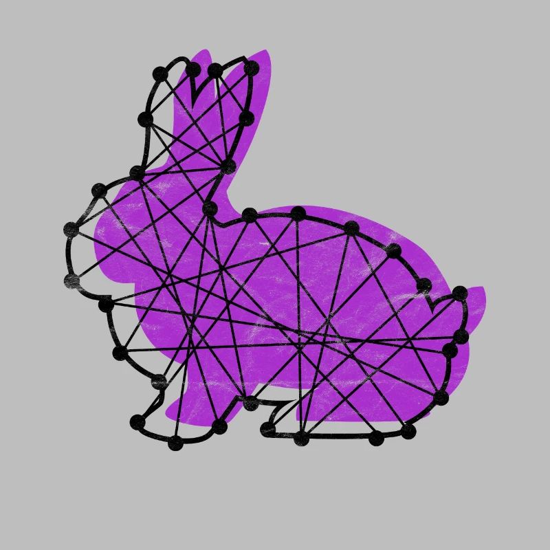 EASTER BUNNY RABBIT HAPPY EASTER BUNNY GIFT