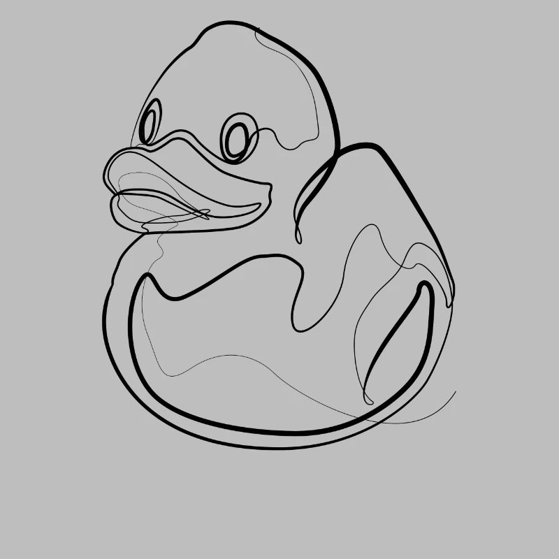 Bathing Duck Squeaky Duck