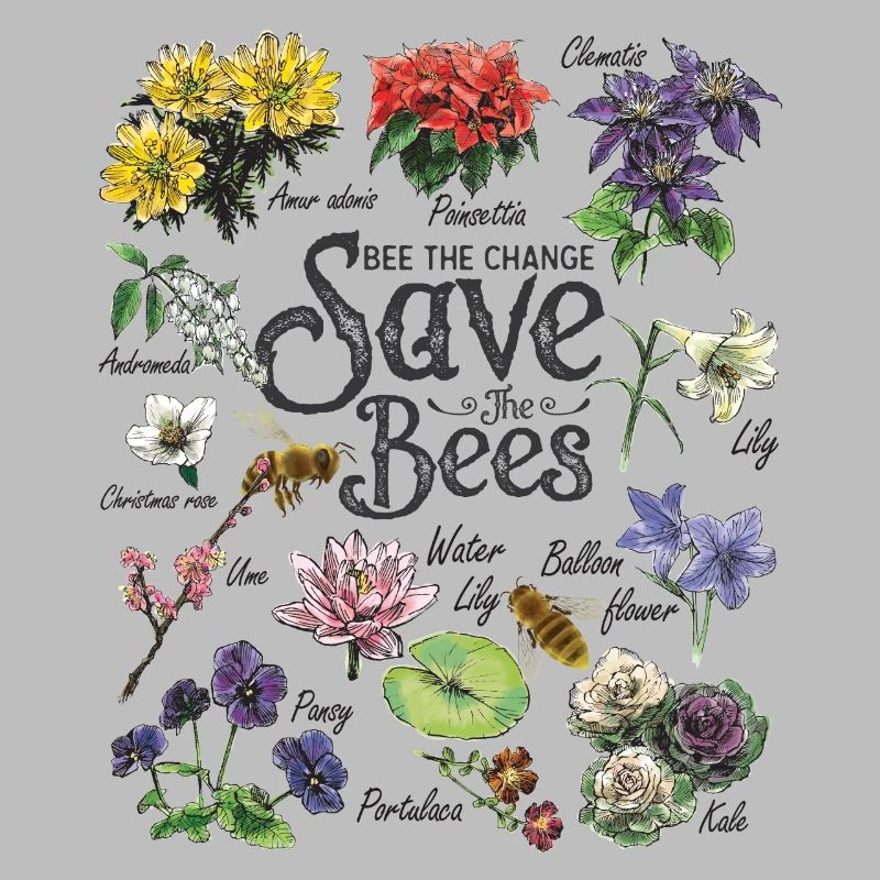 Save the Bees Art Gift