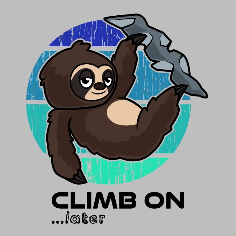 Climbing sloth