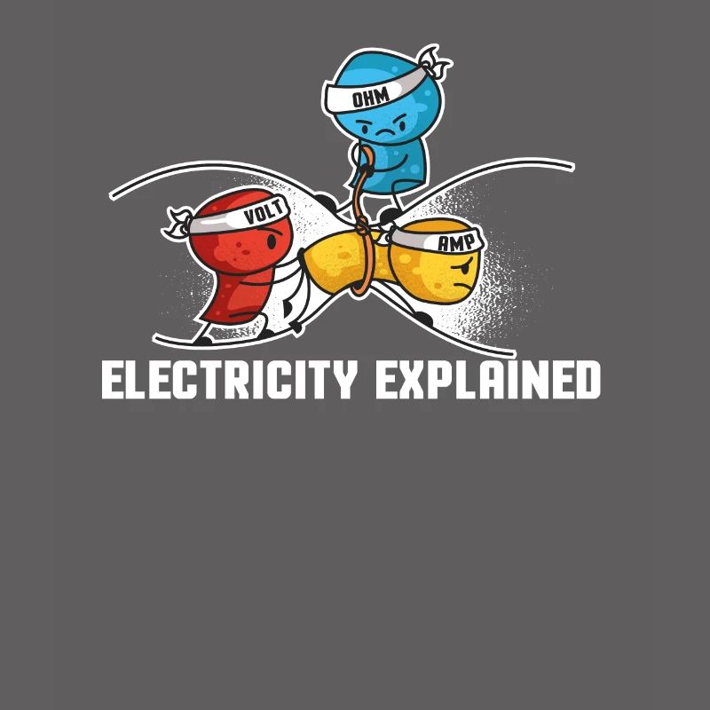 Electricity Explained Physik | Funny Lehrer Nerd