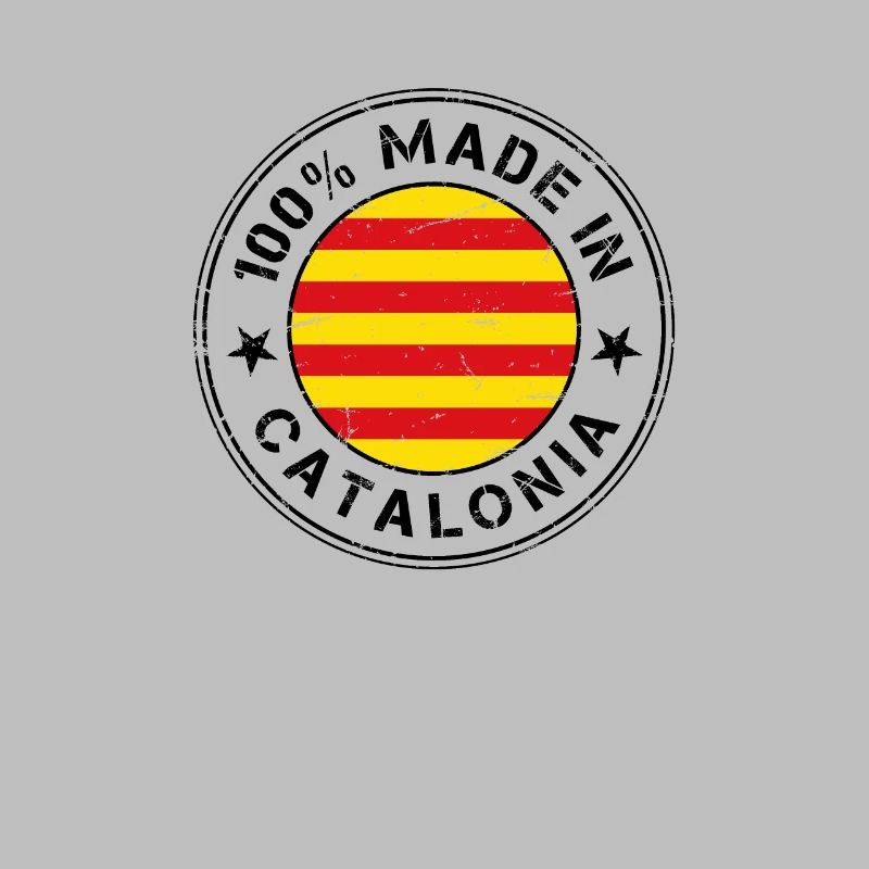 Fabriqué en Catalogne drapeau catalan drapeau