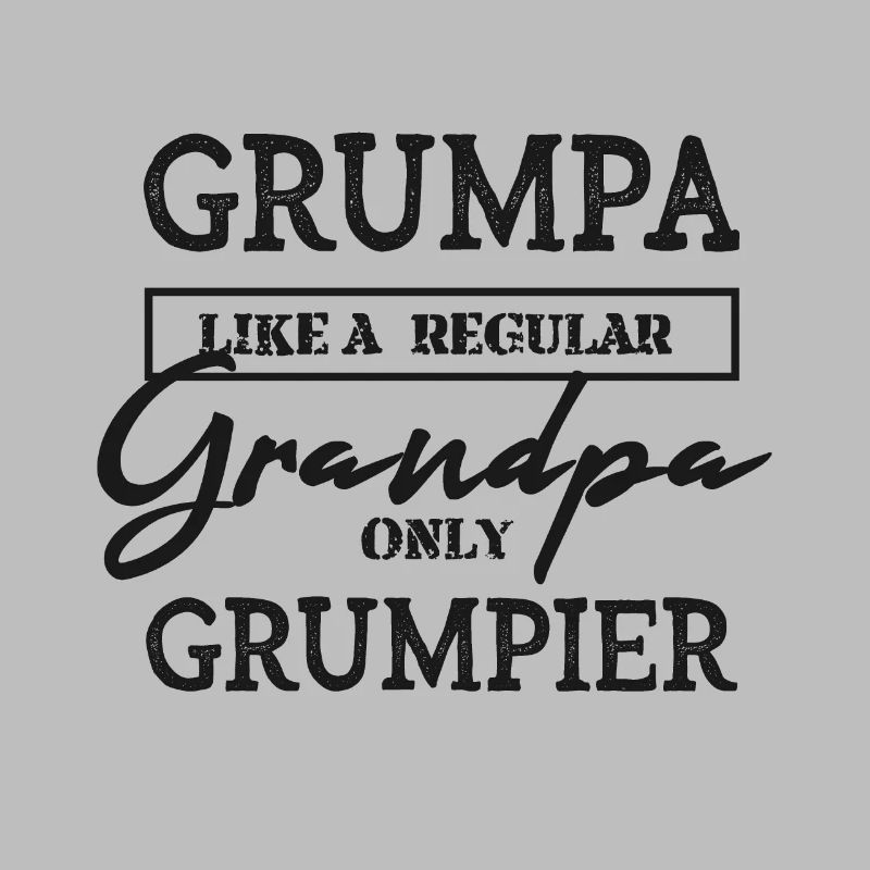 Grumpy grandpa