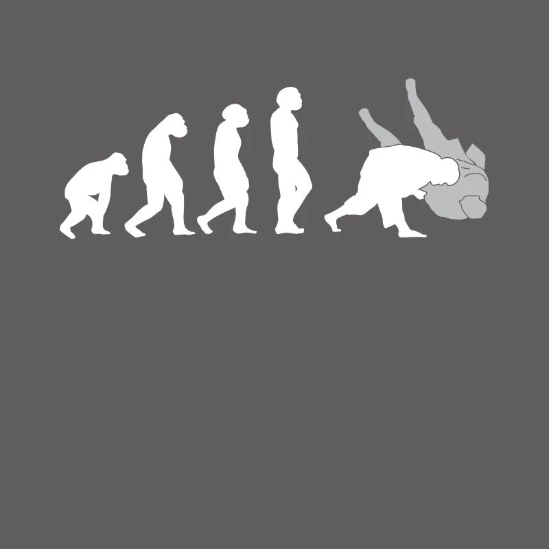 Judo Evolution cooles Judoka Retro Geschenk