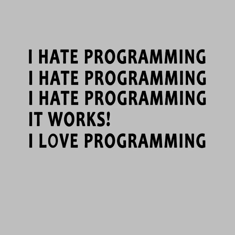 Programmierer Ich Hasse Programmieren