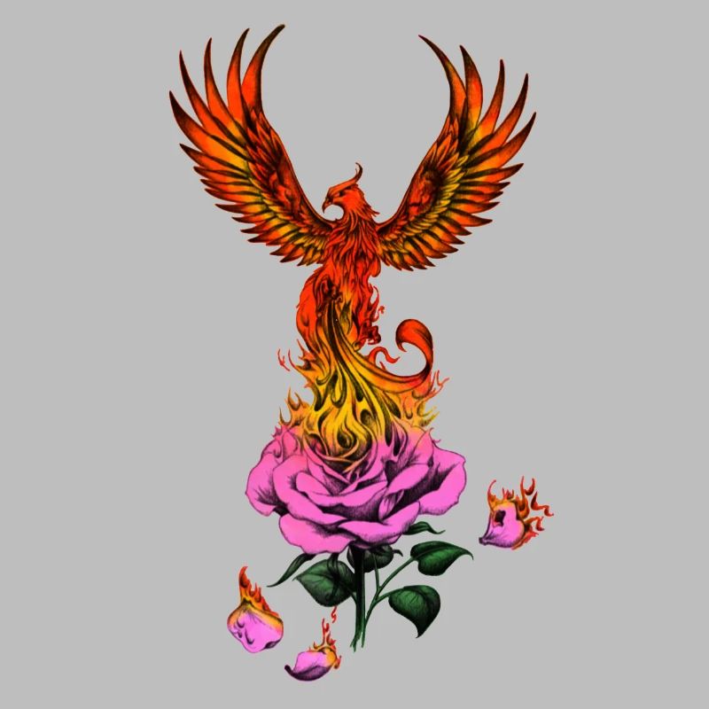 Phoenix - Fire Phoenix - Burning Phoenix