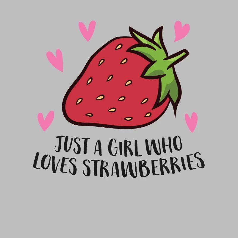 Nur Ein Mädchen Das Erdbeeren Liebt Cooles