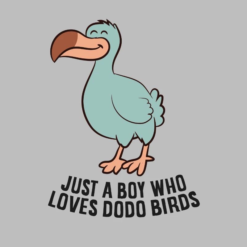 Nur ein Junge, der Dodovögel liebt