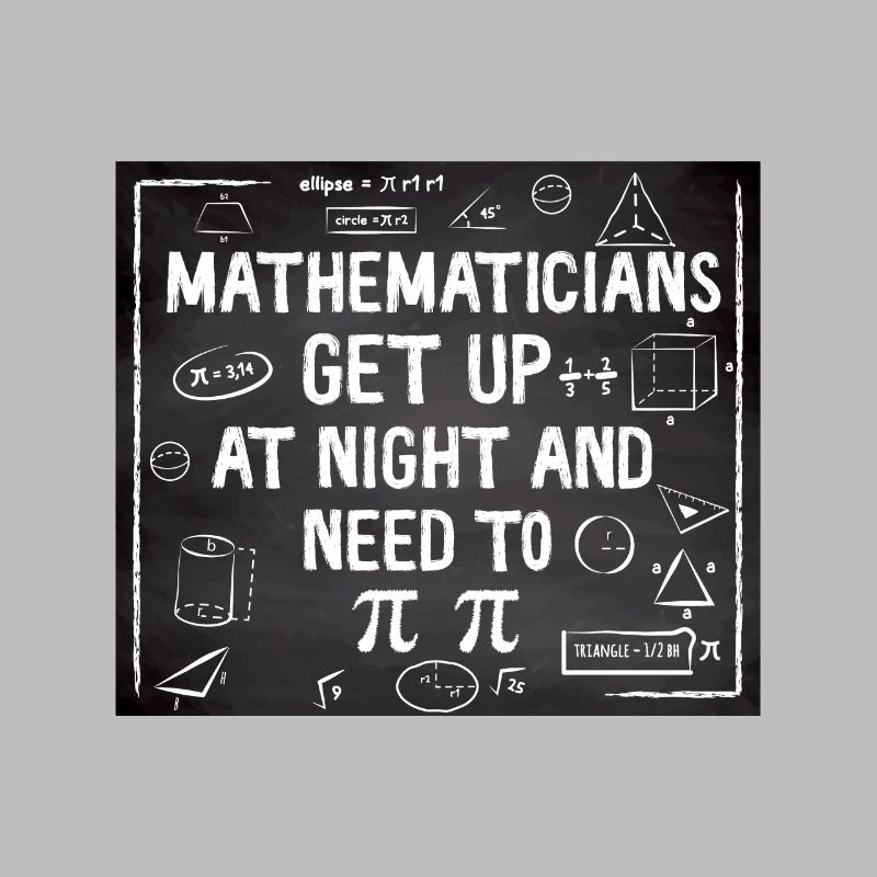 Math Mathématicien Math Funny Gift Pi