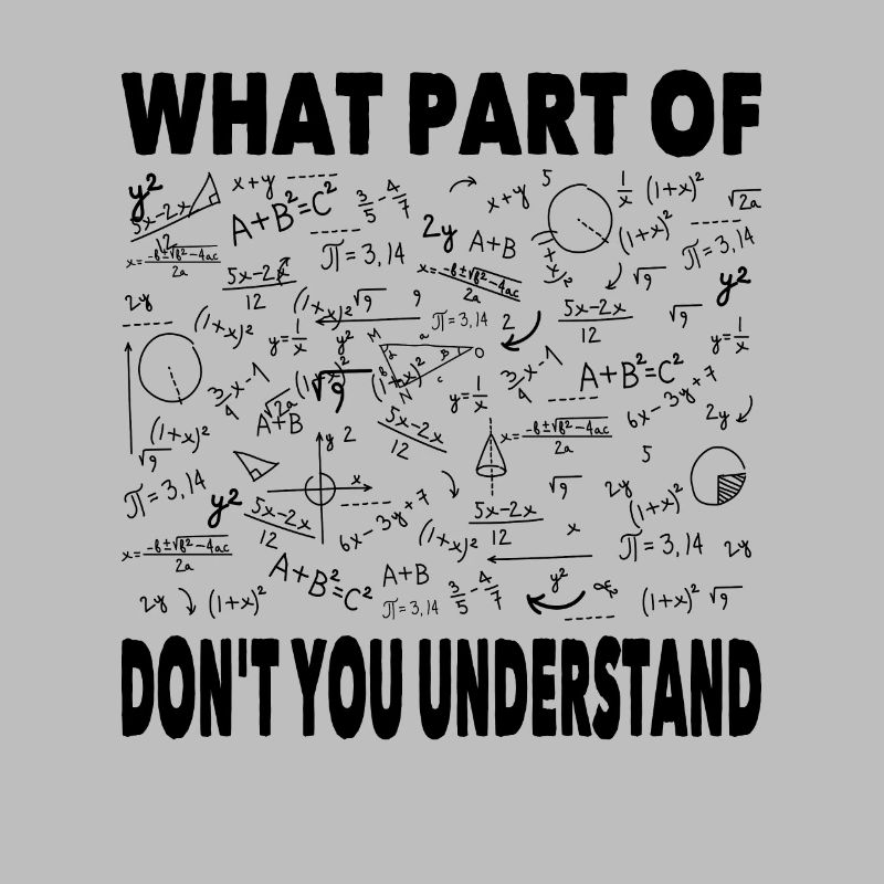 Math arithmetic mathematician gift