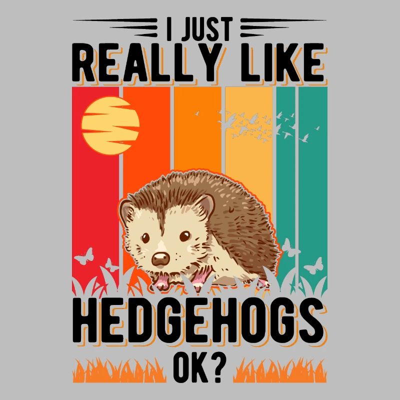 I just really like Hedgehogs Igel Stacheligel