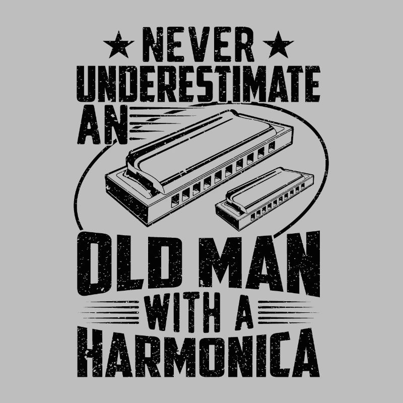 Old Man With A Harmonica