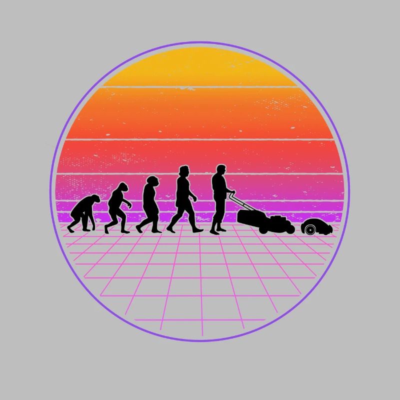 Mähroboter Evolution Retro Rasenroboter