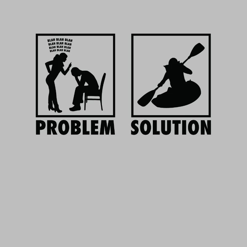 Kayak Kayaker Kayak Statement Solution au problème.