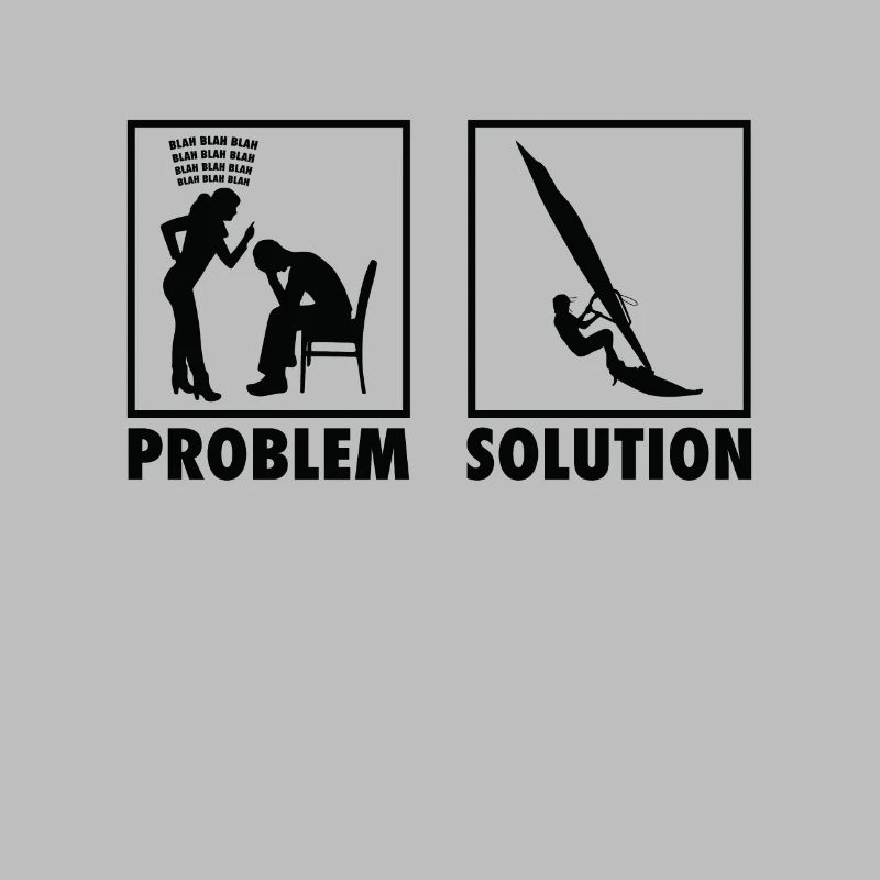 Windsurf Windsurfer Déclaration Solution au problème.