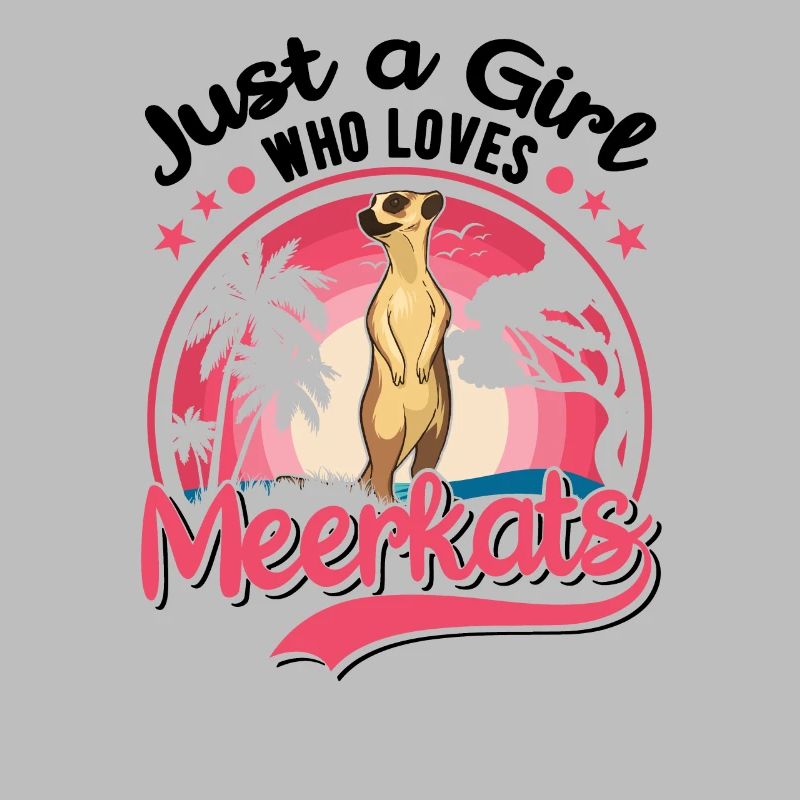 Erdmännchen Mädchen Meerkat