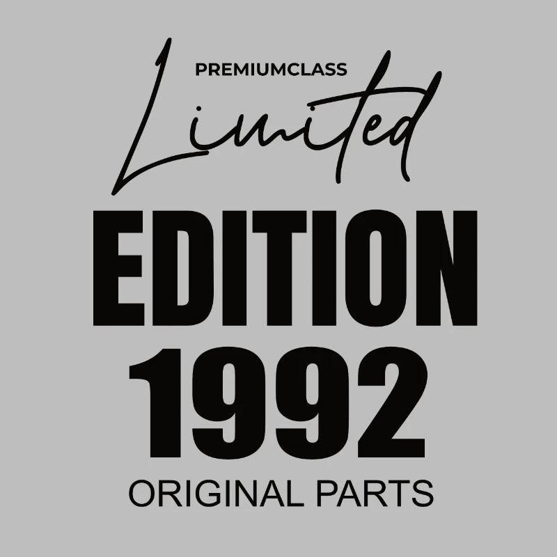 Édition limitée 1992