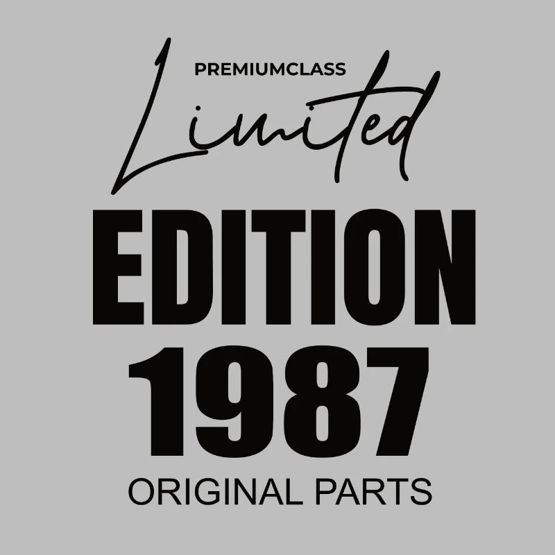 Édition limitée 1987