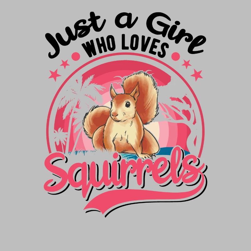 Eichhörnchen Mädchen Squirrel Grauhörnchen