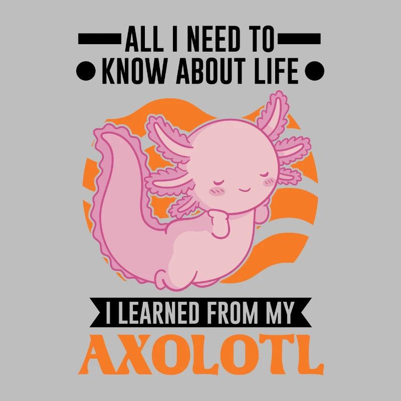 Axolotl Cadeau Queue Lurch
