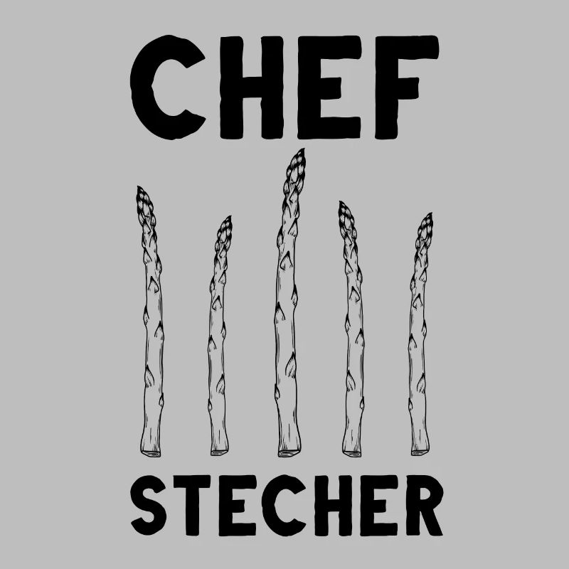 Chefstecher Spargelstecher Spargelernte Bauer