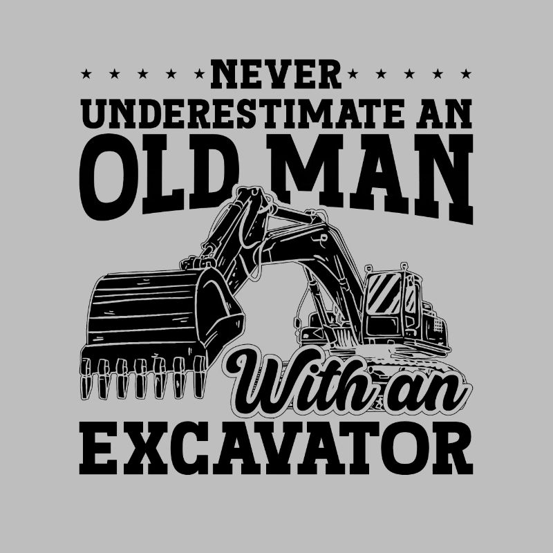 Bauarbeiter Baggerfahrer Bagger Geschenkidee