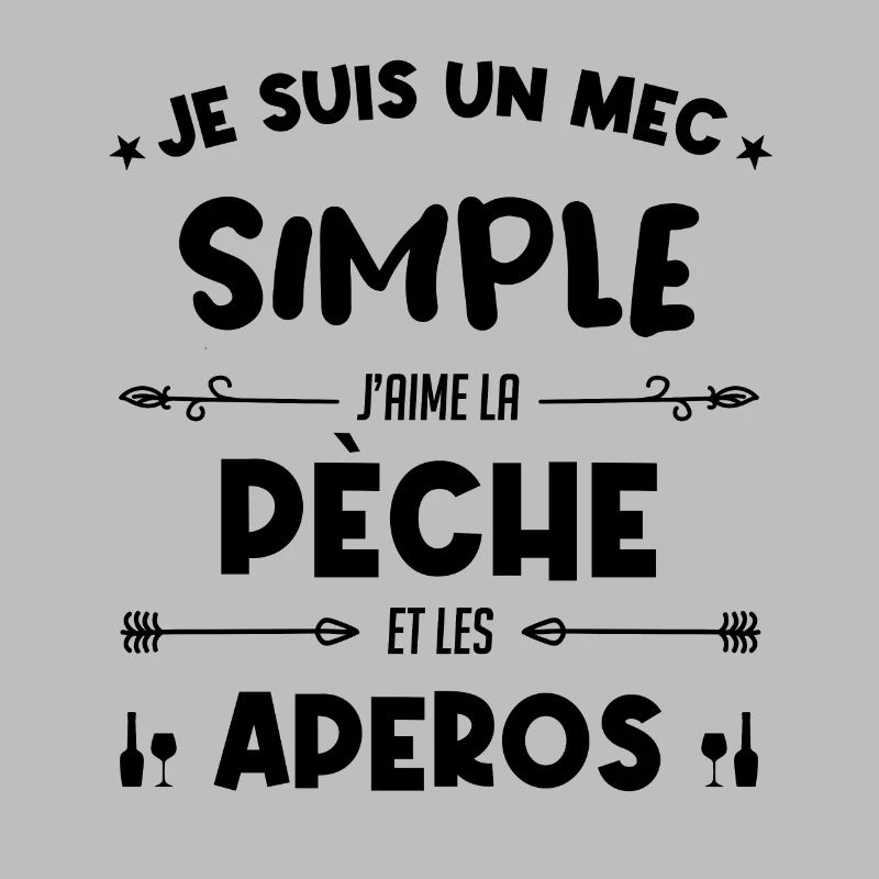 Pêche - un mec simple