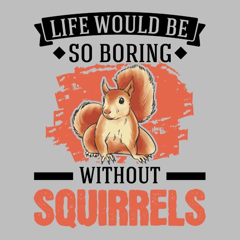 Eichhörnchen Geschenk Squirrel Grauhörnchen