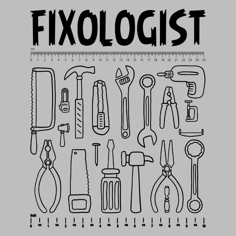 Fixologue Bricoleur Outils Menuisier Charpentier BRICOLAGE
