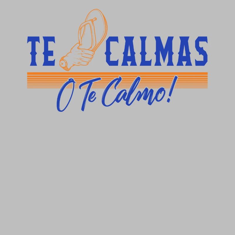 Te Calmas o te Calmo, spanisches Spanischhemd,