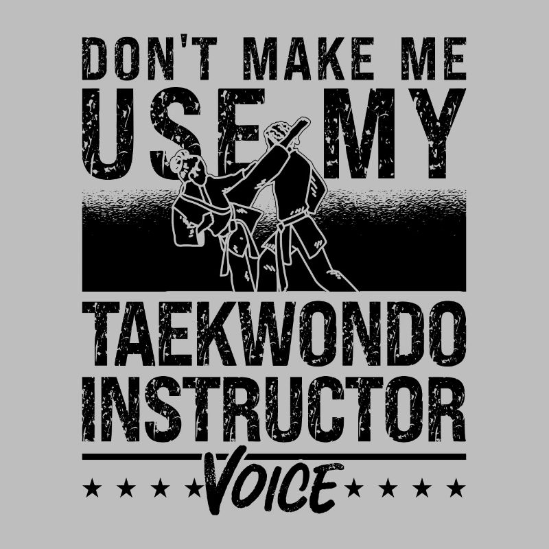 Ne me faites pas utiliser le sport de combat de combat de taekwondo