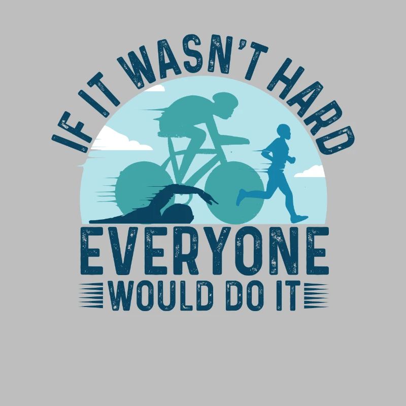 Si ce n’est pas difficile serait le triathlon