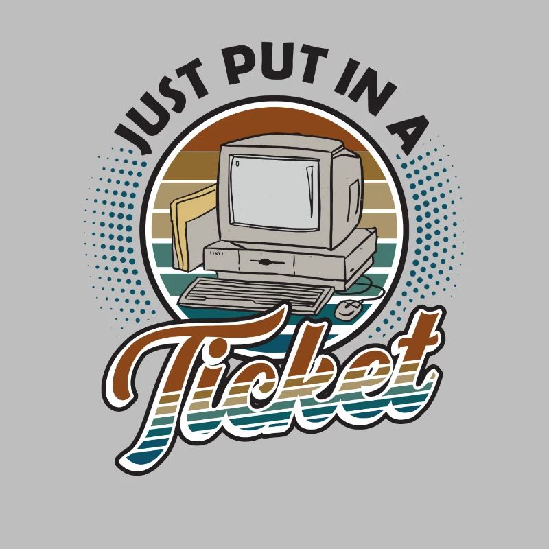 Ouvrez simplement un ticket Help Desk Tech Support