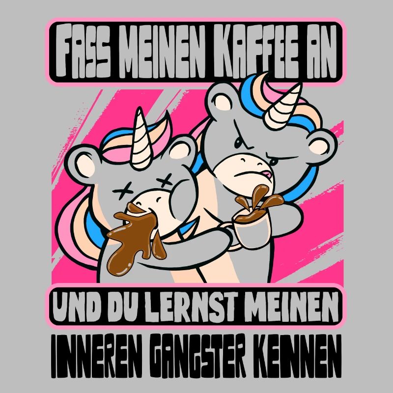 Lustig Einhorn Kaffee Kaffeetrinker Sarkastisch