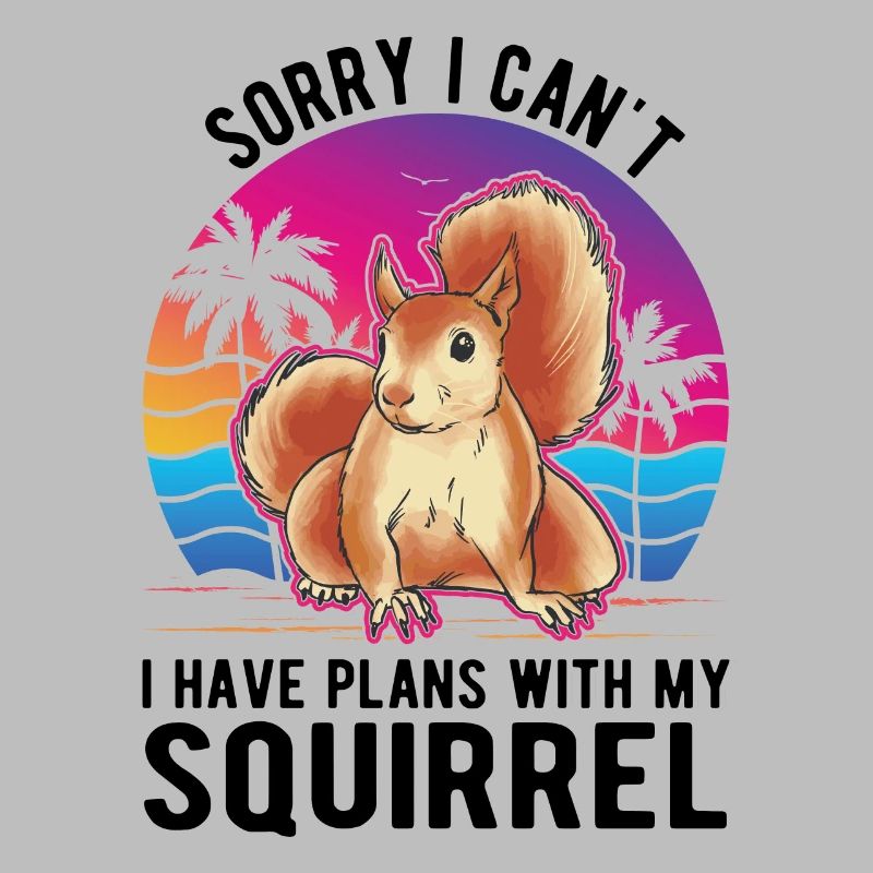 Eichhörnchen Geschenk Squirrel Grauhörnchen