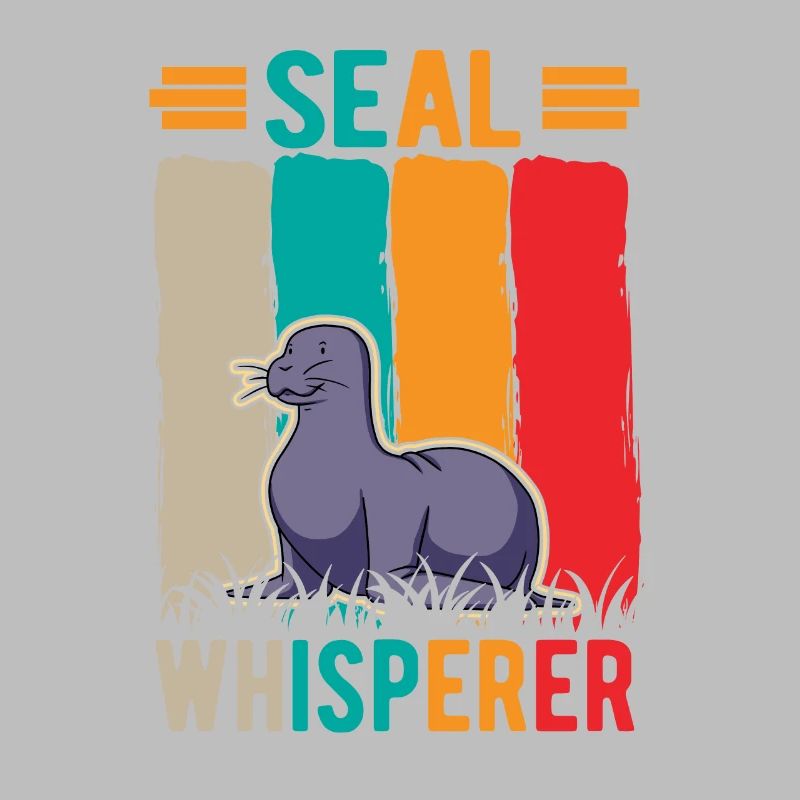 Seal Whisperer Seelöwen Flüsterer Robbe