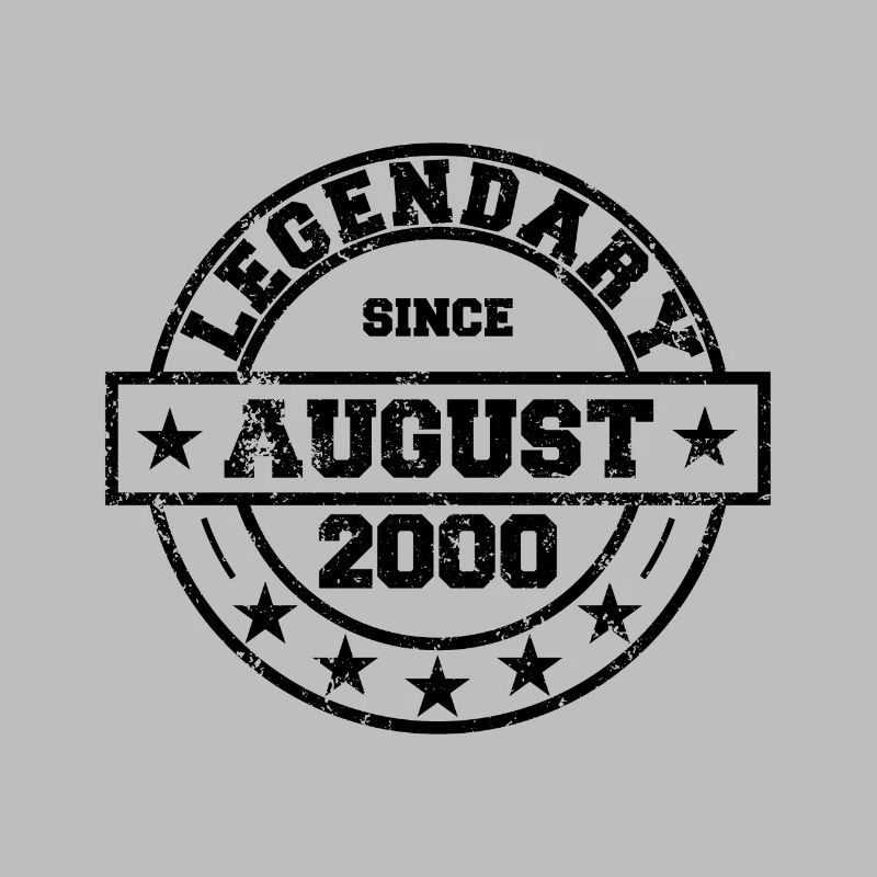 Legendary since August 2000 - Geburtstag